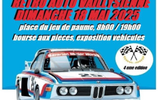 LHAM au RETRO AUTO Vaillysienne 2025 housses auto moto premium