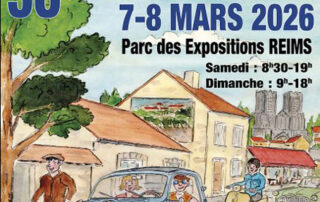 la housse auto moto 38e Salon Champenois du véhicule de Collection 2026 LHAM